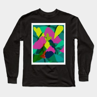 Colourful garden riot part 01 Long Sleeve T-Shirt